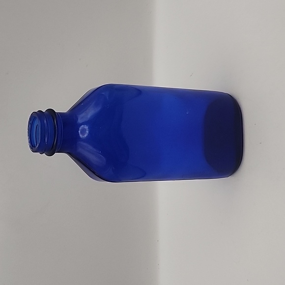 Vintage Large Genuine Phillips Milk of Magnesia Cobalt Blue Bottle 7" - Picture 3 of 8